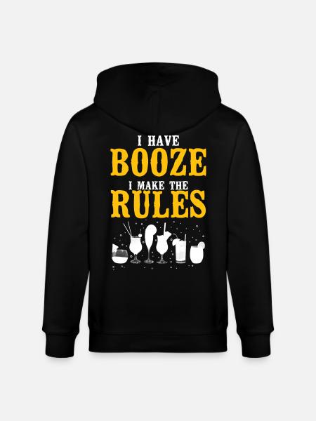 Bartender Mixologist I Have The - Stanley/Stella CULTIVATOR  Unisex Organic Hooded Jacket - black