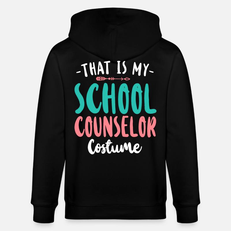 conseiller scolaire Halloween c’est-à-dire - Veste à capuche bio CULTIVATOR Stanley/Stella Unisexe - noir