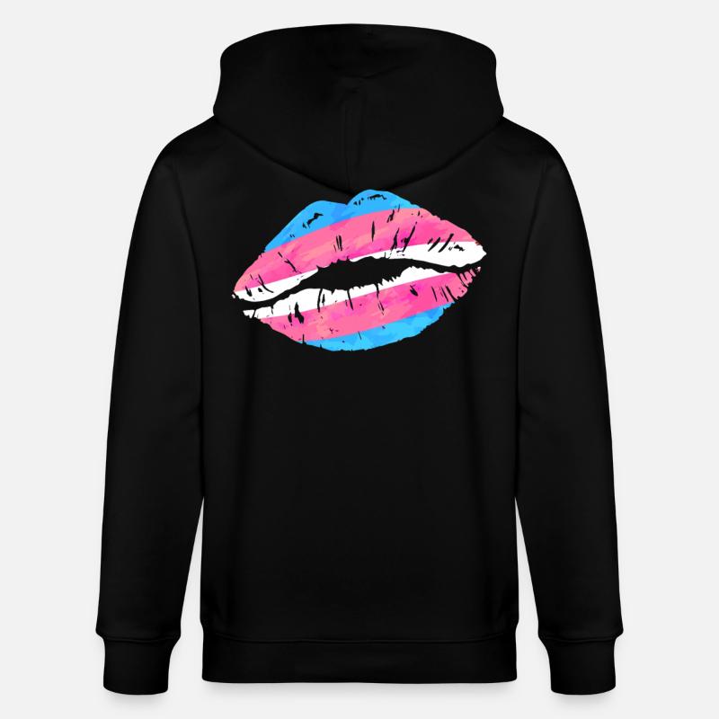 Transgender Trans LGBT Pride - Stanley/Stella Unisex Bio-Kapuzenjacke CULTIVATOR  - Schwarz