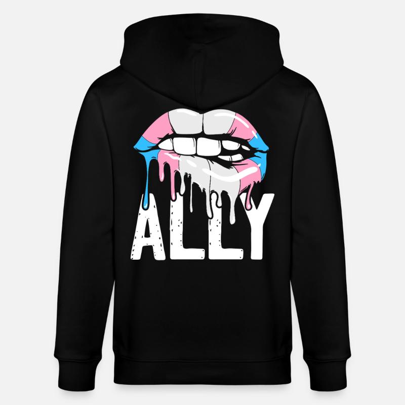 Transgender Trans LGBT Pride - Stanley/Stella Unisex Bio-Kapuzenjacke CULTIVATOR - Schwarz