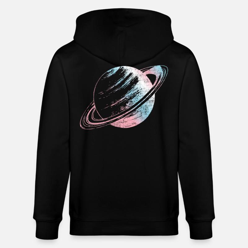Fierté LGBT transgenre - Veste à capuche bio CULTIVATOR Stanley/Stella Unisexe - noir