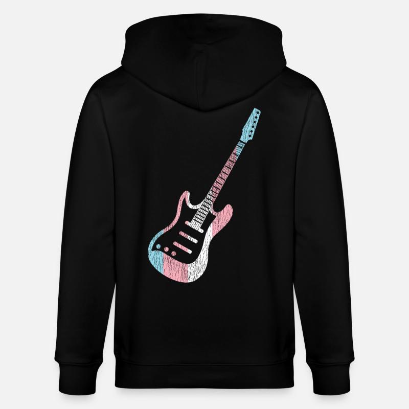 Transgender Trans LGBT Pride - Stanley/Stella Unisex Bio-Kapuzenjacke CULTIVATOR  - Schwarz