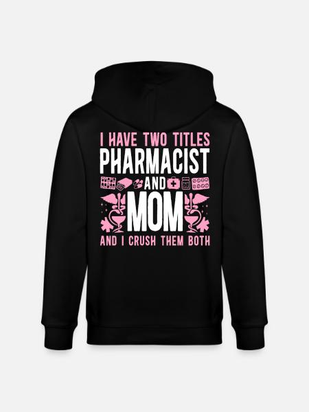 Technicien en pharmacie - Veste à capuche bio CULTIVATOR Stanley/Stella Unisexe - noir
