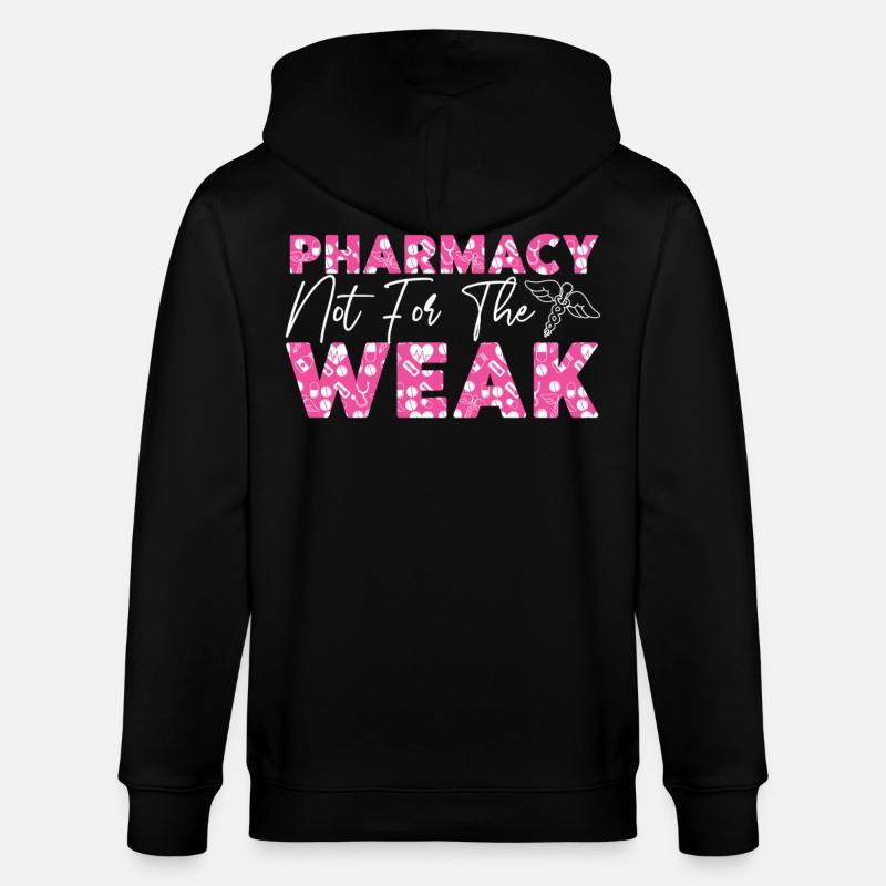 Pharmacy Tech Technician - Stanley/Stella Unisex Bio-Kapuzenjacke CULTIVATOR - Schwarz