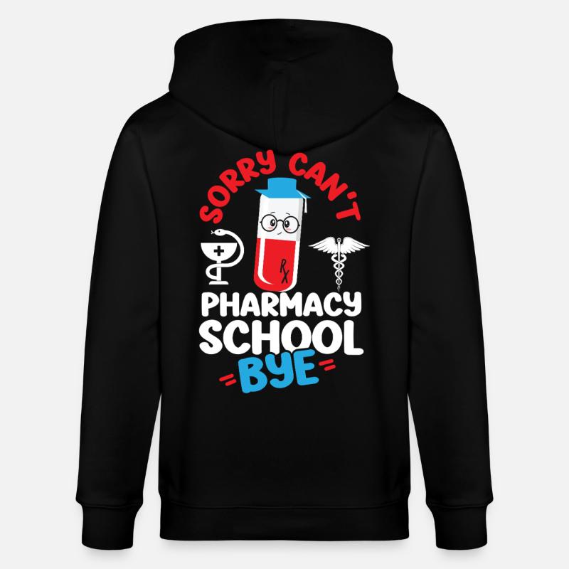 Pharmacy Tech Technician - Stanley/Stella Unisex Bio-Kapuzenjacke CULTIVATOR  - Schwarz