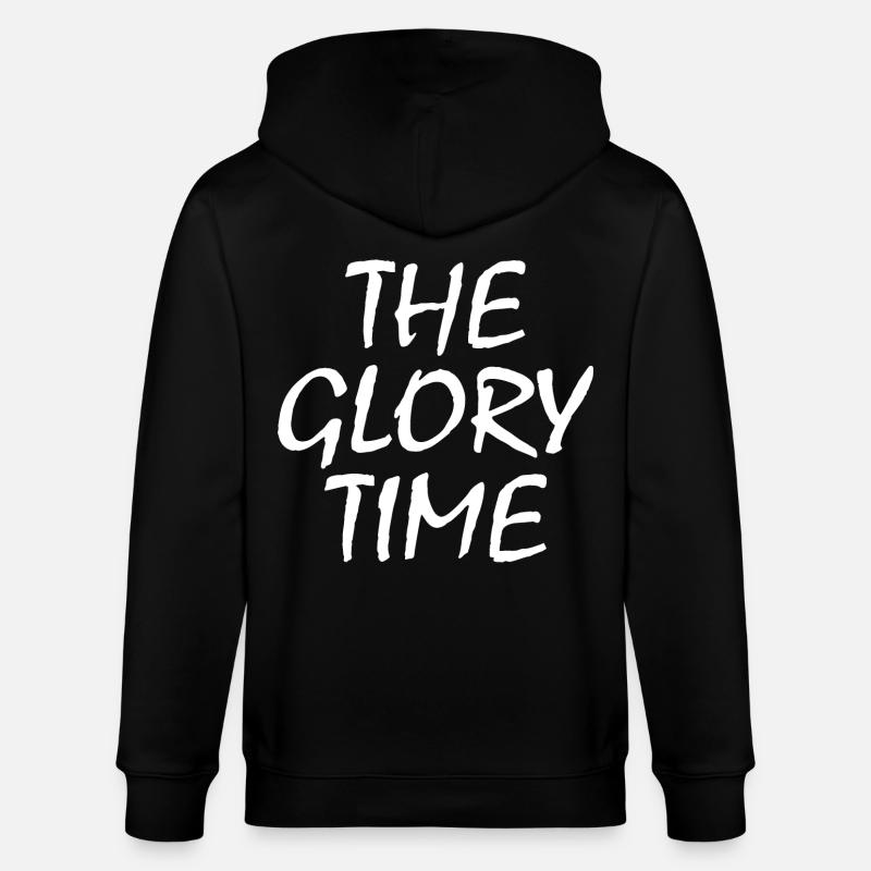 The glory time - Veste à capuche bio CULTIVATOR Stanley/Stella Unisexe - noir