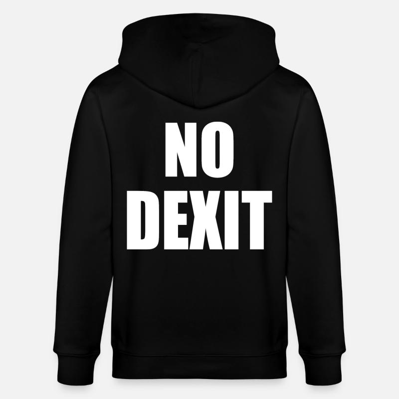 No dexit - Veste à capuche bio CULTIVATOR Stanley/Stella Unisexe - noir