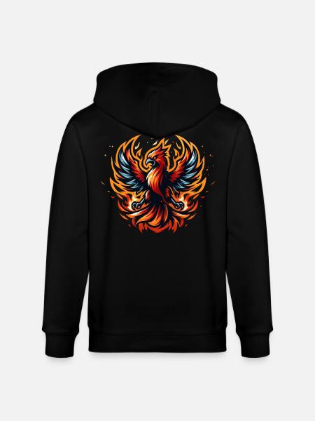 Phoenix - Stanley/Stella CULTIVATOR Unisex Organic Hooded Jacket - black