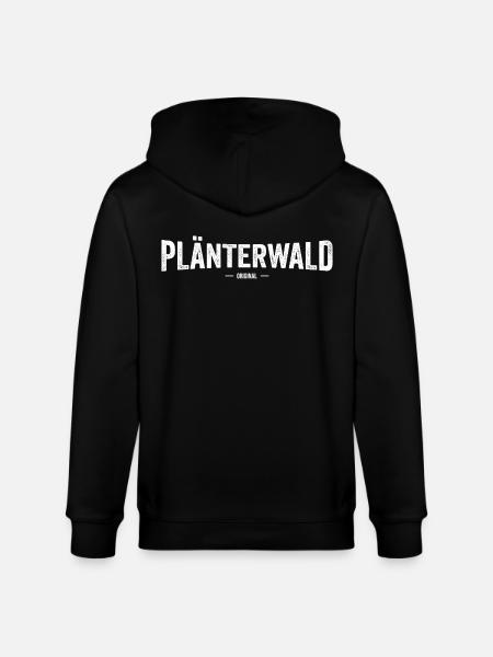 Plänterwald Original - Stanley/Stella Unisex Bio-Kapuzenjacke CULTIVATOR - Schwarz