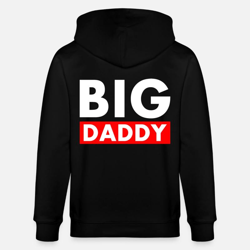 BIG DADDY - Stanley/Stella Unisex Bio-Kapuzenjacke CULTIVATOR  - Schwarz