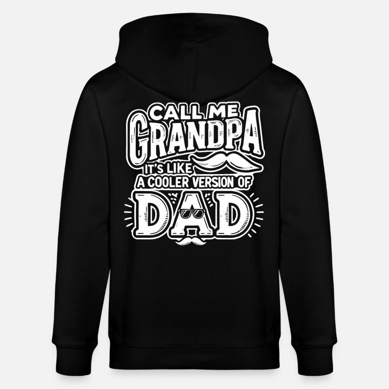 Glacière Papi - Veste à capuche bio CULTIVATOR Stanley/Stella Unisexe - noir