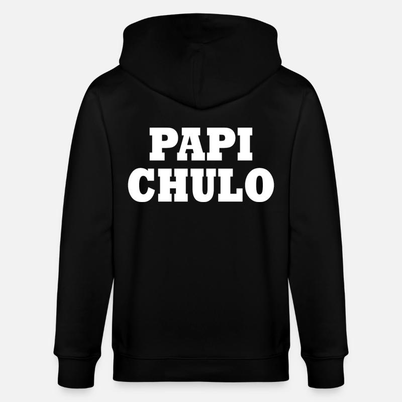 Papi chulo - Veste à capuche bio CULTIVATOR Stanley/Stella Unisexe - noir