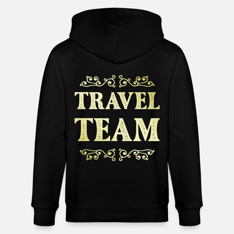 Équipe de voyage - Veste à capuche bio CULTIVATOR Stanley/Stella Unisexe - noir