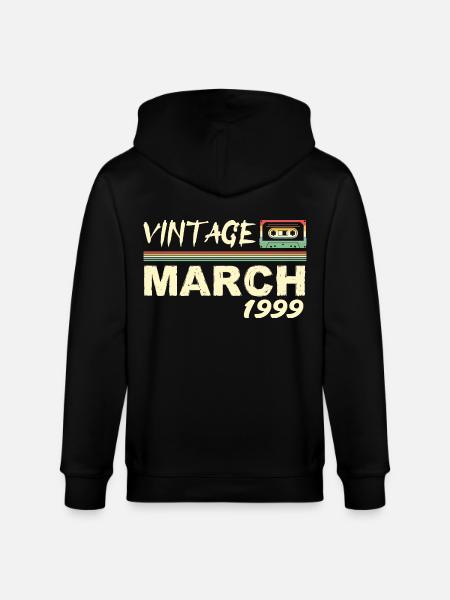 Mars 1999 - March 1999 - Stanley/Stella CULTIVATOR Unisex Organic Hooded Jacket - black