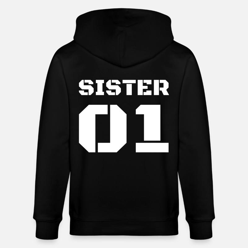 Sœur 01 - Schwester Design - Veste à capuche bio CULTIVATOR Stanley/Stella Unisexe - noir