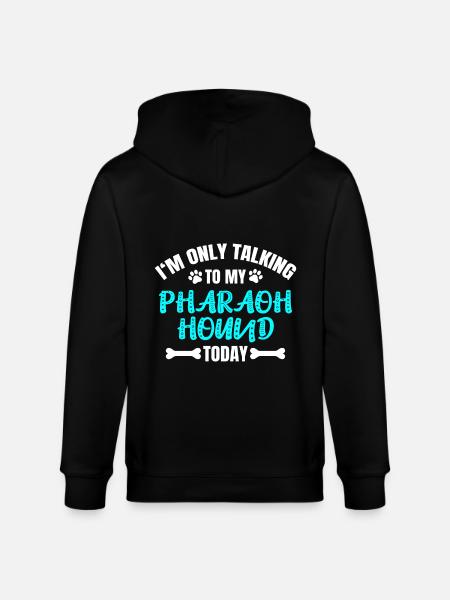 Pharaoh Hound Pharaonenhund - Stanley/Stella CULTIVATOR Unisex Organic Hooded Jacket - black