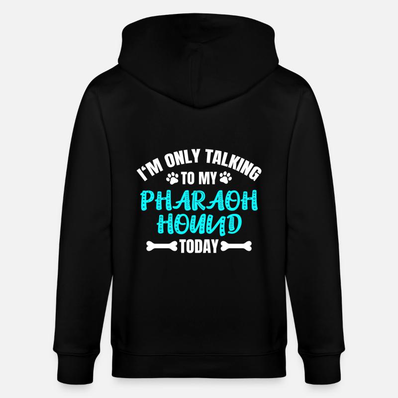 Pharaon Chien Pharaonenhund - Veste à capuche bio CULTIVATOR Stanley/Stella Unisexe - noir