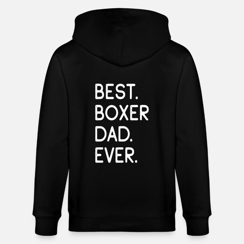 Boxeur - Veste à capuche bio CULTIVATOR Stanley/Stella Unisexe - noir