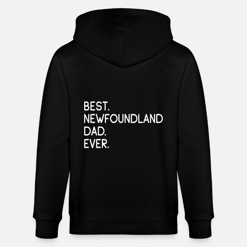 Neufundländer (Terre-Neuve) - Veste à capuche bio CULTIVATOR Stanley/Stella Unisexe - noir