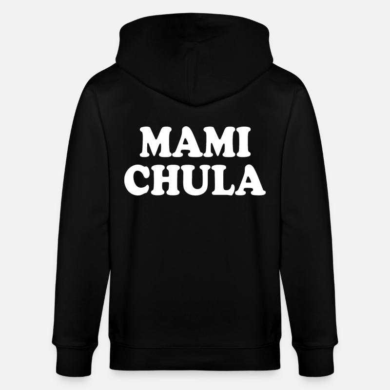 Mami chula - Veste à capuche bio CULTIVATOR Stanley/Stella Unisexe - noir