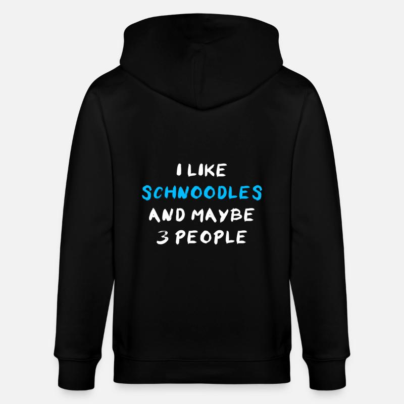 Schnoodle - Veste à capuche bio CULTIVATOR Stanley/Stella Unisexe - noir