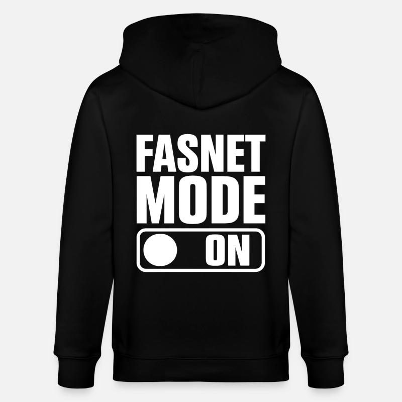 Fasnet Mode On - Stanley/Stella Unisex Bio-Kapuzenjacke CULTIVATOR - Schwarz