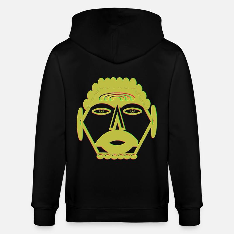 couper - Veste à capuche bio CULTIVATOR Stanley/Stella Unisexe - noir