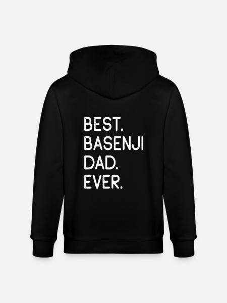 Basenji - Stanley/Stella CULTIVATOR Unisex Organic Hooded Jacket - black