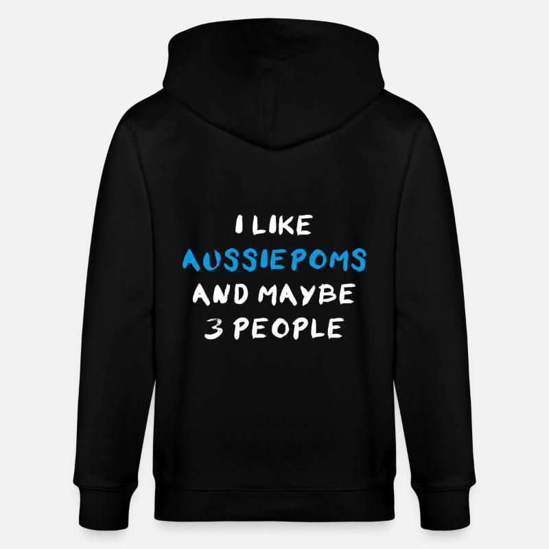 Aussiepom - Veste à capuche bio CULTIVATOR Stanley/Stella Unisexe - noir