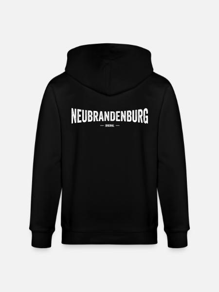 Neubrandenburg Original - Stanley/Stella Unisex Bio-Kapuzenjacke CULTIVATOR  - Schwarz