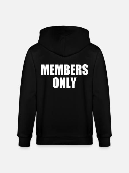 Members only - Stanley/Stella CULTIVATOR  Unisex Organic Hooded Jacket - black