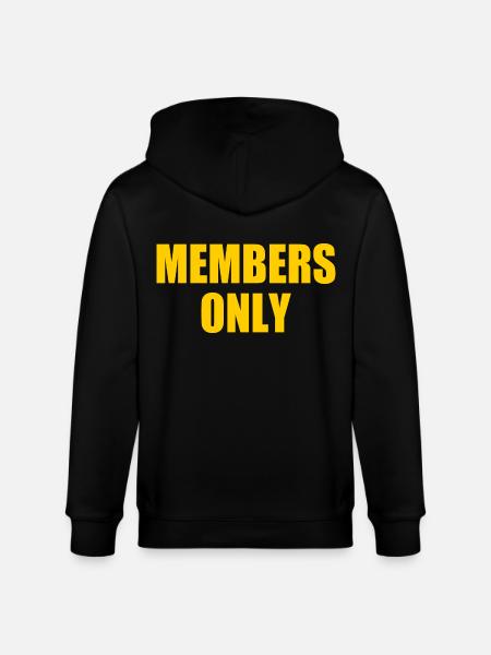 Members only - Stanley/Stella CULTIVATOR  Unisex Organic Hooded Jacket - black