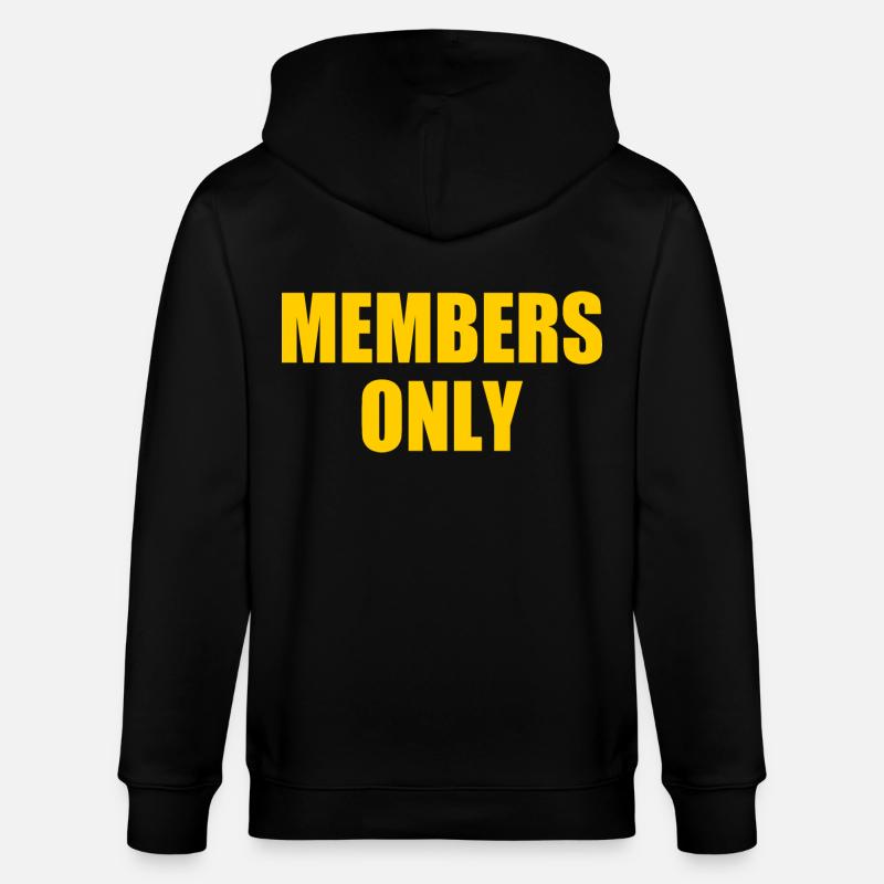 Members only - Stanley/Stella Unisex Bio-Kapuzenjacke CULTIVATOR  - Schwarz