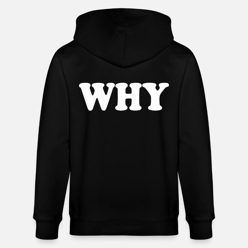 Why - Veste à capuche bio CULTIVATOR Stanley/Stella Unisexe - noir