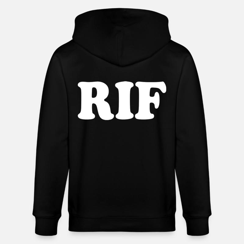 Rif - Stanley/Stella Unisex Bio-Kapuzenjacke CULTIVATOR - Schwarz