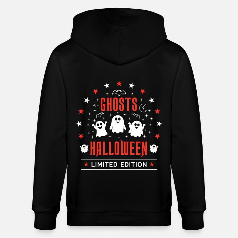 Halloween - Stanley/Stella Unisex Bio-Kapuzenjacke CULTIVATOR  - Schwarz