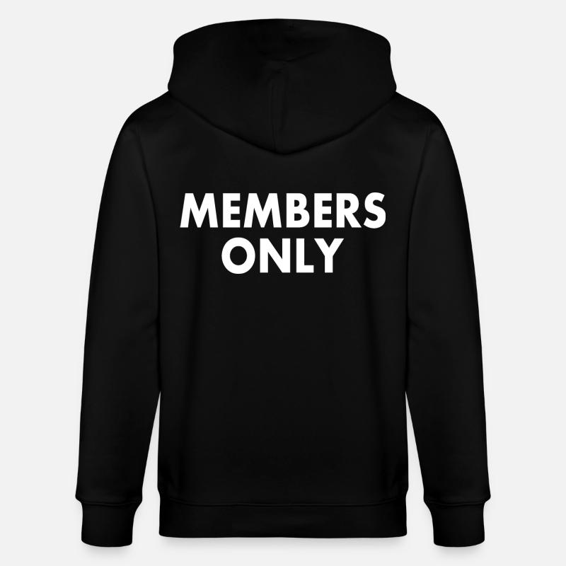 Members only - Veste à capuche bio CULTIVATOR Stanley/Stella Unisexe - noir