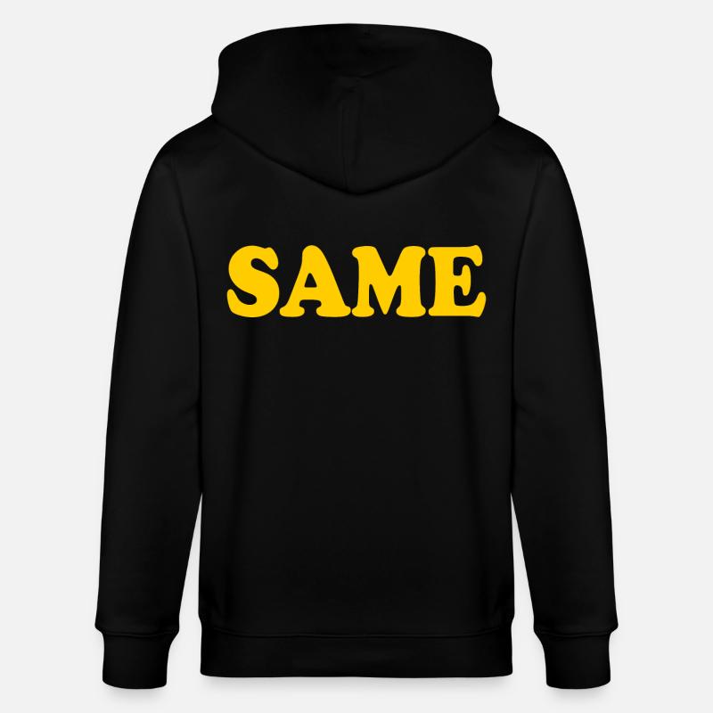 Same - Veste à capuche bio CULTIVATOR Stanley/Stella Unisexe - noir