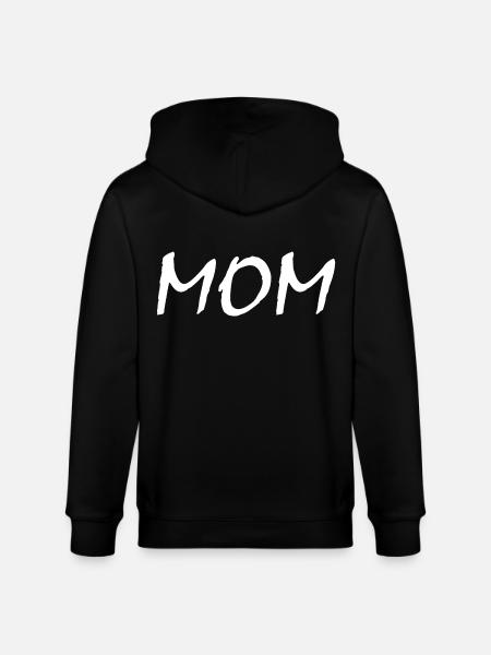 Mom - Stanley/Stella CULTIVATOR Unisex Organic Hooded Jacket - black