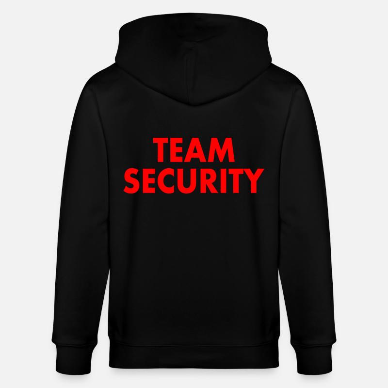 Team security - Stanley/Stella Unisex Bio-Kapuzenjacke CULTIVATOR  - Schwarz
