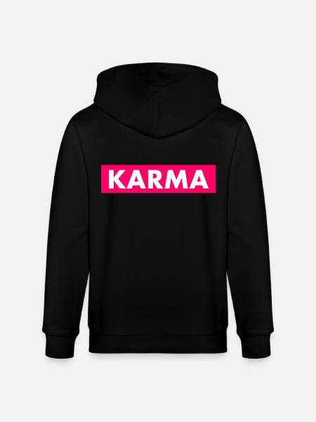 Karma - Stanley/Stella CULTIVATOR Unisex Organic Hooded Jacket - black