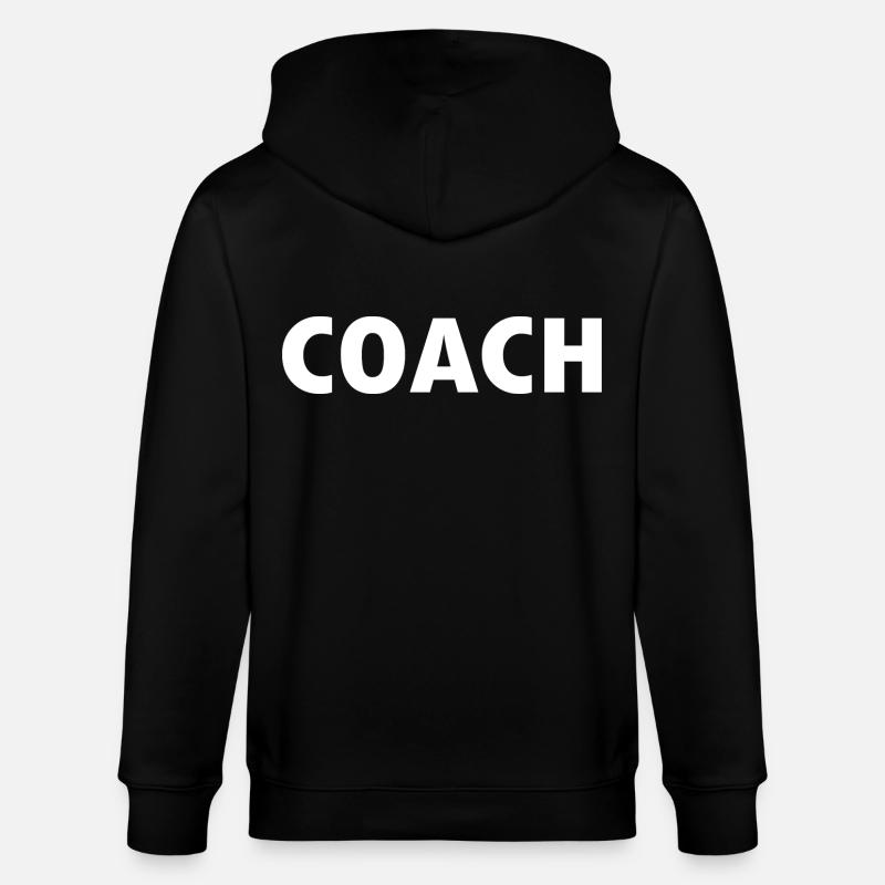 Coach - Veste à capuche bio CULTIVATOR Stanley/Stella Unisexe - noir