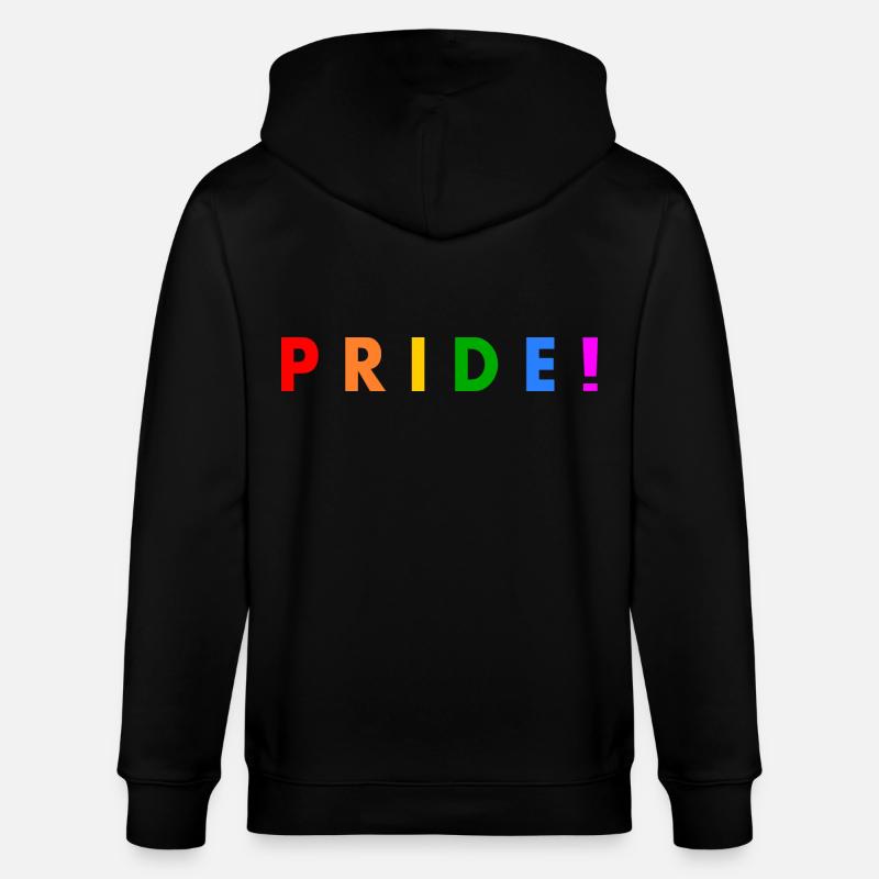 Pride - Veste à capuche bio CULTIVATOR Stanley/Stella Unisexe - noir