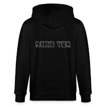 ACID TOM - Stanley/Stella CULTIVATOR  Unisex Organic Hooded Jacket - black - Back - Anna (173cm)
