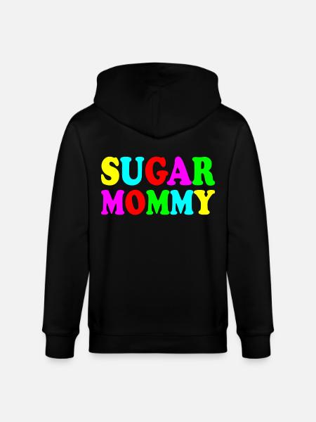 Sugar mommy - Stanley/Stella CULTIVATOR Unisex Organic Hooded Jacket - black