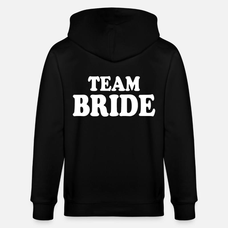 Team bride - Veste à capuche bio CULTIVATOR Stanley/Stella Unisexe - noir