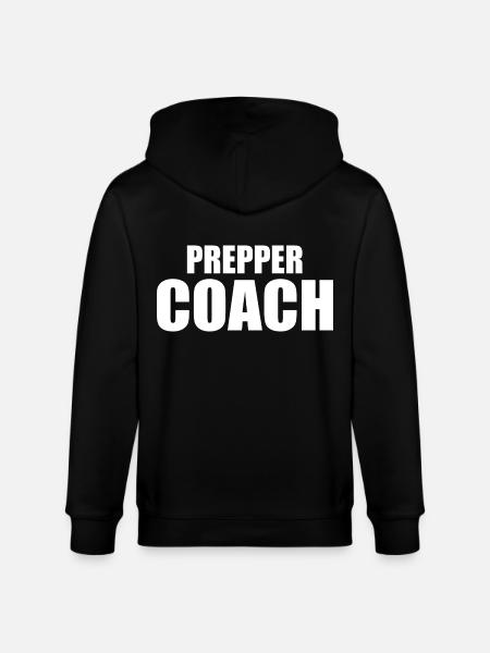 Prepper - Stanley/Stella CULTIVATOR Unisex Organic Hooded Jacket - black