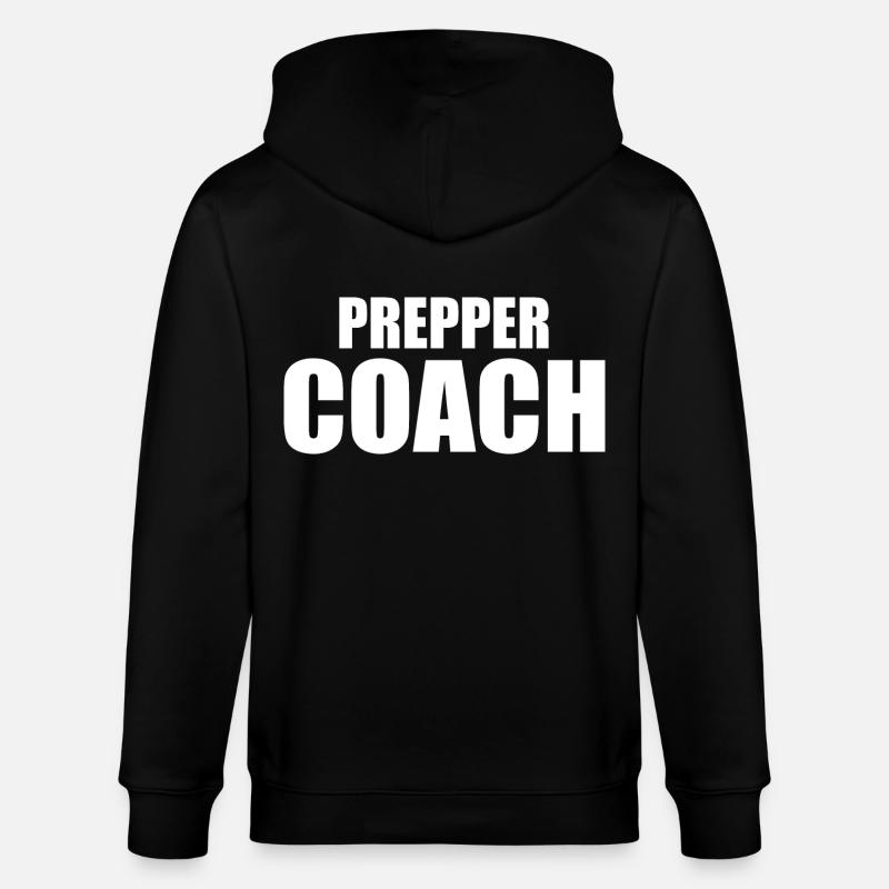 Prepper - Veste à capuche bio CULTIVATOR Stanley/Stella Unisexe - noir