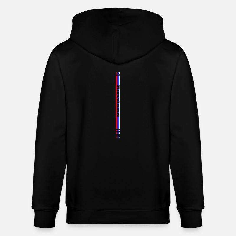 Russland Trikot - Stanley/Stella Unisex Bio-Kapuzenjacke CULTIVATOR  - Schwarz