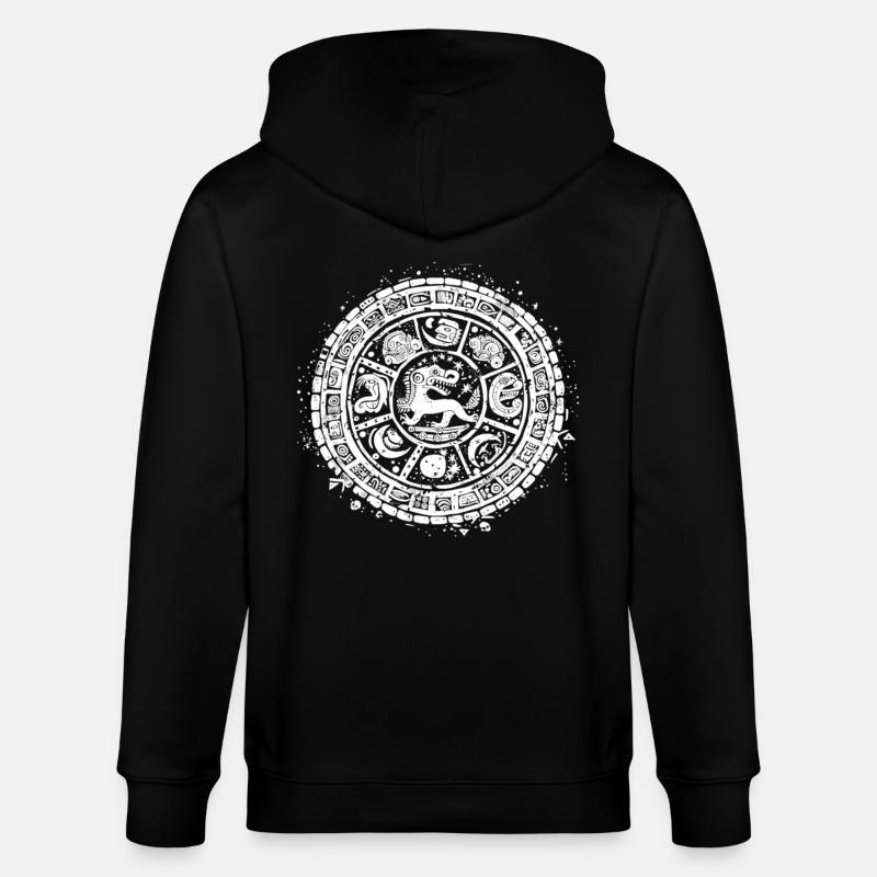 Dieu Maya Mythologie Maya Itzamna - Veste à capuche bio CULTIVATOR Stanley/Stella Unisexe - noir